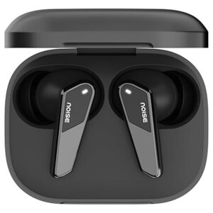 Noise Buds N1 Pro Truly Wireless Earbuds with Metallic Finish, ANC(Upto 30Db), 60H of Playtime, Dual Pairing, Instacharge(10 Min=200 Min), BT V5.3(Chrome Black)