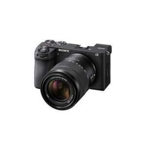 Sony Alpha ILCE-6700M APS-C Interchangeable-Lens Mirrorless Camera (Body + 18-135 mm Power Zoom Lens) | Made for Creators | 26.0 MP | Artificial Intelligence based Autofocus | 4K 60p Recording - Black